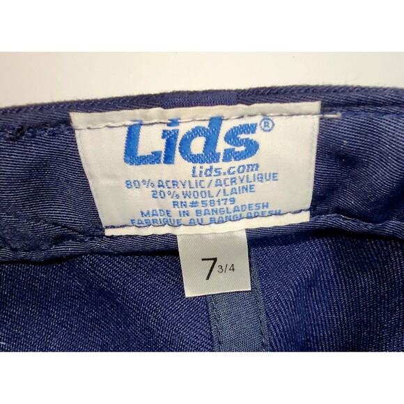 VTG Pepsi Cola x LIDS Hat Cap 7 3/4 Fitted Wool Blend EUC - Picture 3 of 5